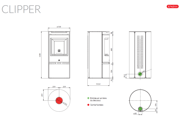 Dessin technique CLIPPER